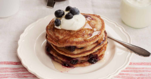 Wholemeal Blueberry Pancake